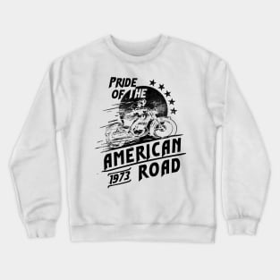 American Pride Motorcycle Crewneck Sweatshirt